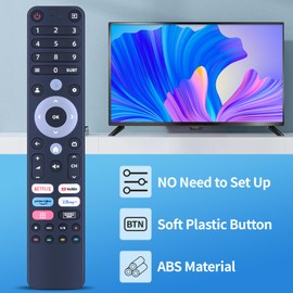 TCNOUMT Universal Replacement Remote Control Suitable for Kogan Dyon FB Type 33 iGoo-TV 32H iGoo-TV 40F iGoo-TV 43F iGoo-TV 50U iGoo-TV 55U