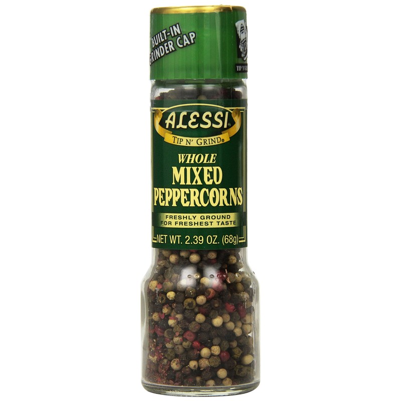 Alessi Mixed Peppercorn Grinder, 2.39-Ounce (Pack of 6)
