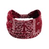 6Pcs Headbands for Women Wide Knotted Turban Bandana Boho Head