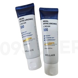Wellage Real Hyaluronic 100 Cream 50ml+50ml / 웰라쥬 리얼 히알루로닉 100 크림 50ml+50ml