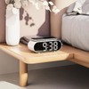 CSL - Digital Alarm Clock with Wireless Charging - Large