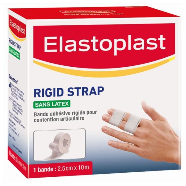 Elastoplast Rigid Strap pour Contention Articulaire 2,5 cm x 10 m