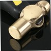 LALAFINA Mini Round Head Brass Hammer Stamping and Chiseling Tool