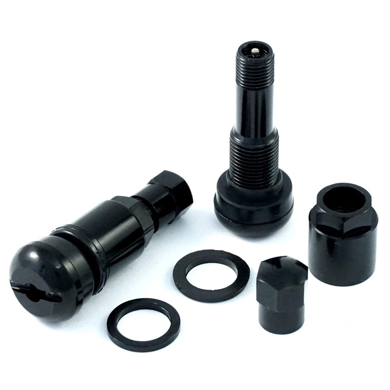 Set of 4 11.3 mm Aluminium Valves Rim Valves Metal
