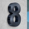 Metzler 3D House Number Anthracite RAL7016 Stainless Steel Height 20