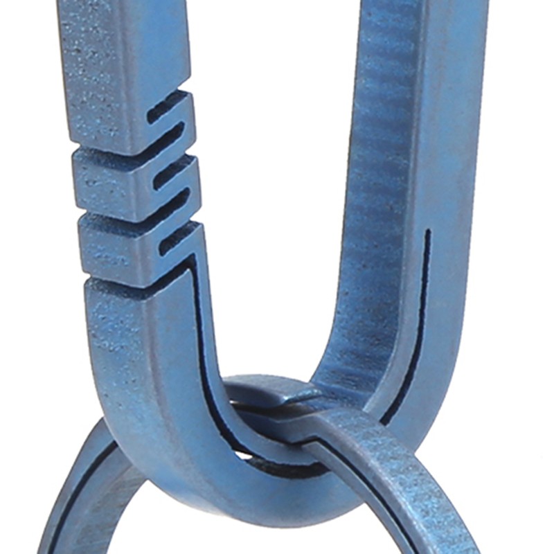 Titanium Alloy Keychain Key Holder Quick Release Keychain Backpack Hanging