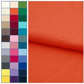 COTTONVILL 20COUNT Cotton Solid Quilting Fabric (3yard, 16-Orangeade)
