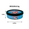 Self-Seal Cali Tin Can with Ring Lid and Labels, Side