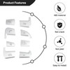 Liseng Pack of 12 Car Styling Steering Wheel Buttons Covers