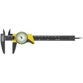 General Tools 142 Plastic Dial Caliper, 0-6" Range, 01" & 1/64"