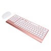 2.4G Wireless Keyboard and Mouse Combo with USB Adapter Ultra