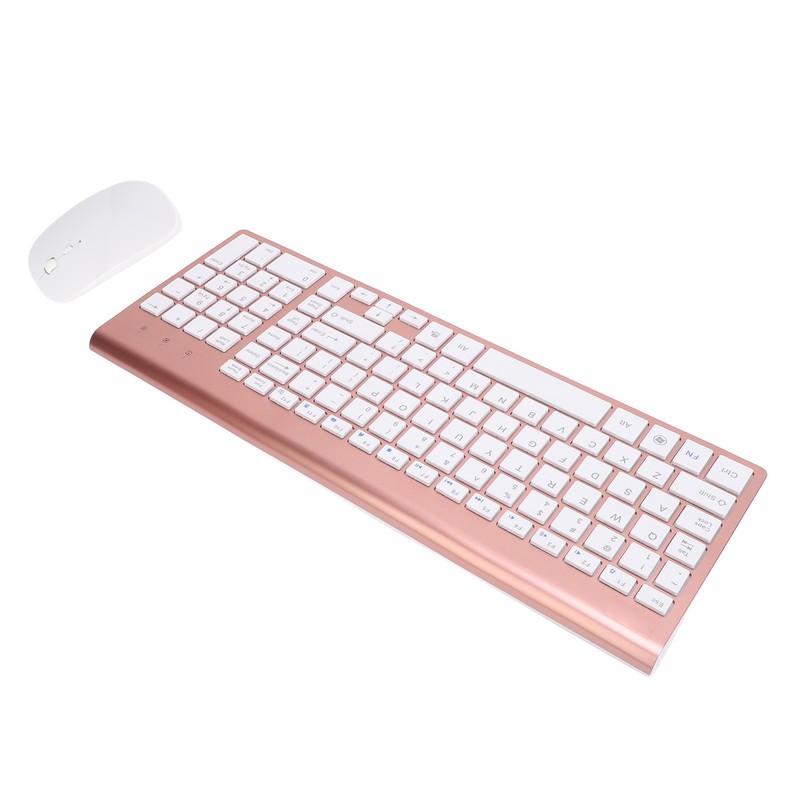 2.4G Wireless Keyboard and Mouse Combo with USB Adapter Ultra