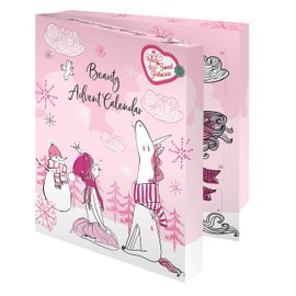 Sweet Princess Unicorn for Kids - Beauty Advent Calendar with Hair Accessories for All Unicorn Fans, 314 g