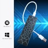 HITHOTMMA Disco Duro Externo, 2TB SSD Portátil, Carcasa de Disco