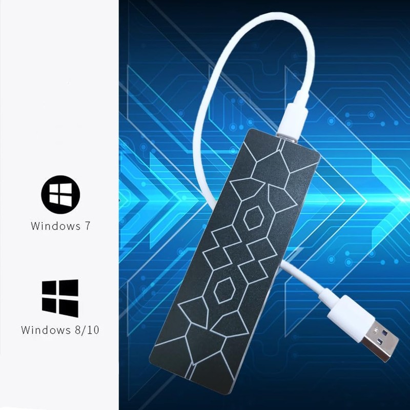 HITHOTMMA Disco Duro Externo, 2TB SSD Portátil, Carcasa de Disco