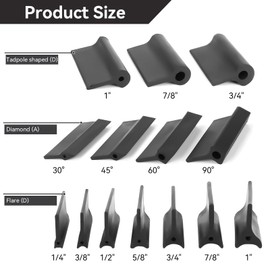 14Pcs Sanding Blocks, Sandpaper Grinding Frame Rubber Sandpaper Mat Flexible Contour Sanding Grips Polishing Pad Woodworking Tools for Contouring Wood Stock Concave Detailing or Refining