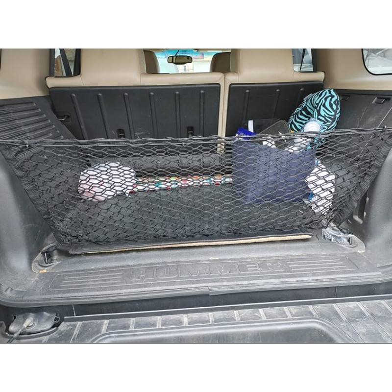 EACCESSORIES EA Rear Trunk Organizer Cargo Net for HUMMER H3