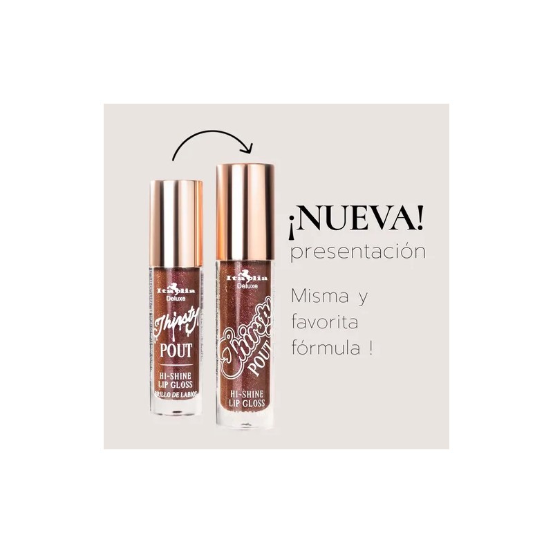 Set De 4 Glosses Para Labios Thirsty Pout Spicy Italia