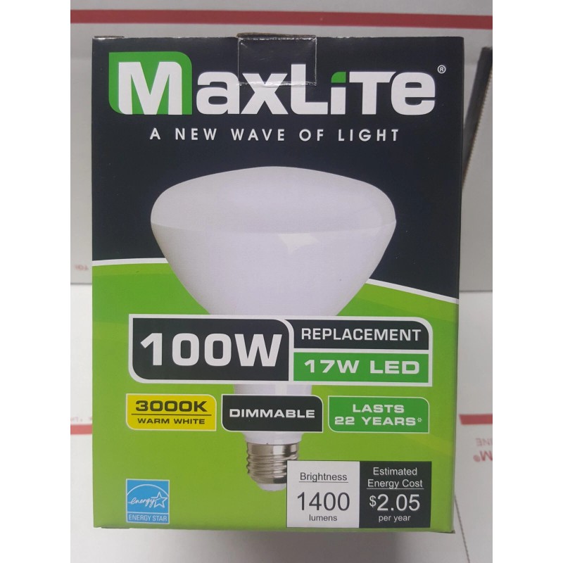 Sunco Lighting 6 BR40 FLOOD LED Light Bulbs 17W 100W