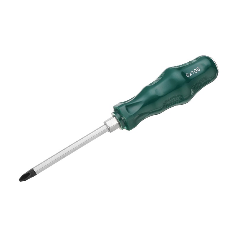 sourcing map PH2 Phillips Screwdriver #2 7.9" Magnetic Demolition Screwdrivers