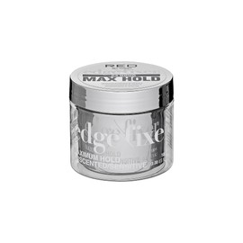 Red by Kiss Edge Fixer 24 Hour Maximum Hold Edge Wax No Flaking Biotin B7 Infused Hair Gel 3.38 fl.oz (Unscented)