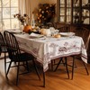 Bnejvif Thanksgiving Tablecloth Fall Tablecloth Rectangular Leaves Autumn Tablecloths Waterproof