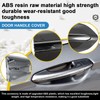 Goholy Car Exterior Door Handle Key Hole Trim Cover CapCompatible
