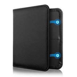 CoBak Car Registration Certificate Cover and Insurance Holder, Magnetic Closure, Car Organiser, for Glove Compartment, Accessory Pocket, for Important Documents, Cards