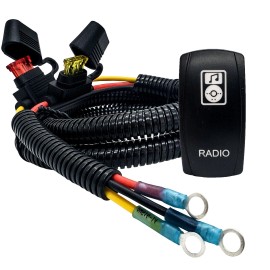 OZ-USA Power Busbar Radio On/Off Wire Harness for Can-Am X3 Max RS Turbo Sport Trail