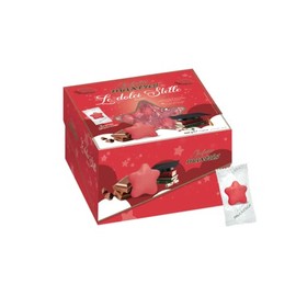 CONFETTI MAXTRIS Vassoio 500 gr LE DOLCI STELLE ROSSO incartate