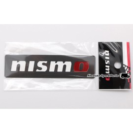 Nissan NEW GENUINE Nissan NISMO black metal badge sticker emblem! 99993-RN211