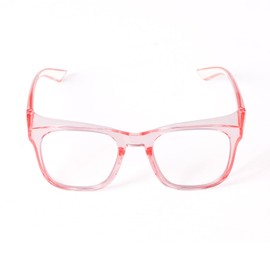 JING LEI Anti Fog Safety Glasses Clear Eye Eyewear Blue Light Blocking Anti Dust UV400 Protection Goggles for Women