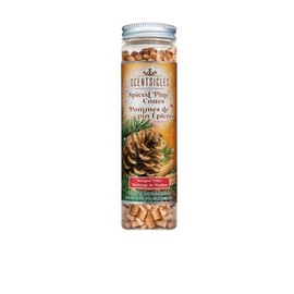 Premier Decorations Scentsicles Scentfetti Scented Paper Filler, Spiced Pine Cones, 125 g Bottle