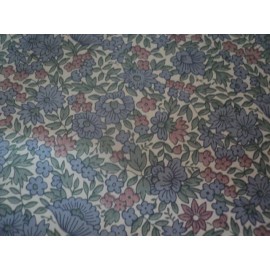 Unbranded DOLLHOUSE WALLPAPER- BLUE FLORAL