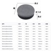 winova 4pcs Plastic Pipe End Cover Caps Protector Black Pipe