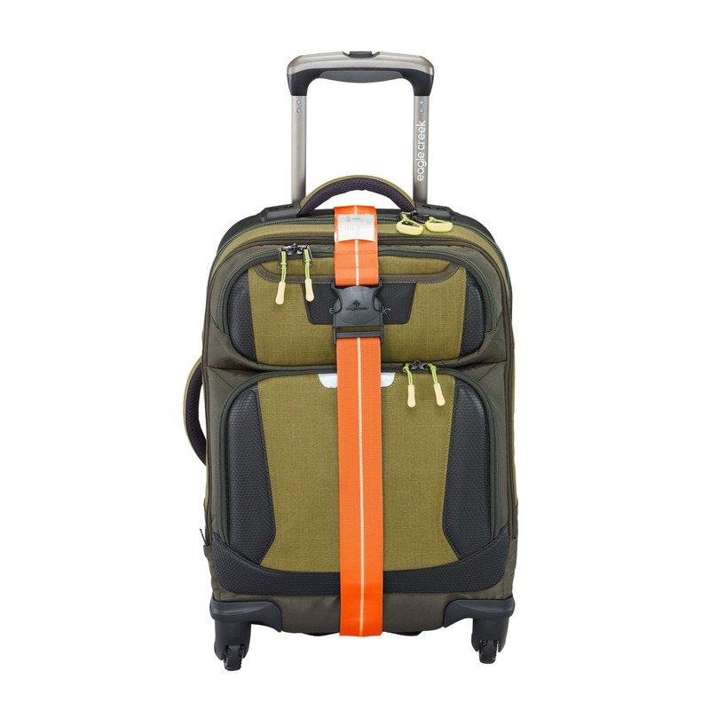 Eagle Creek Reflective Luggage Strap, Flame Orange