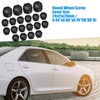 A ABSOPRO Car Wheel Lock Lug Bolt Nut Cover Caps