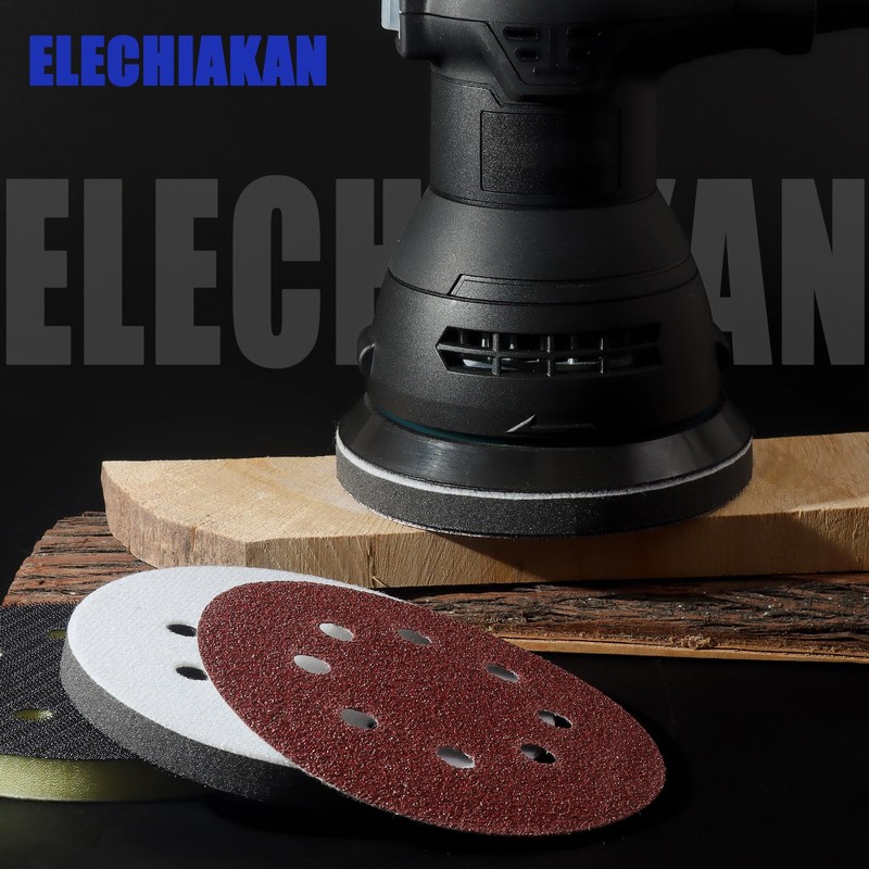 85 Pack Orbital Sander Interface Pads Hook and Loop -
