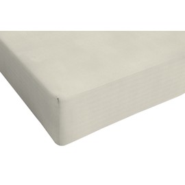 Max Color Corner Bed Sheet 25 cm Cream Double