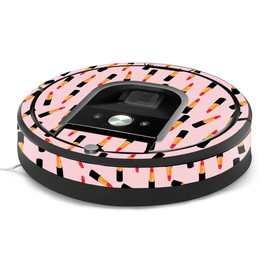MightySkins Skin Compatible with iRobot Roomba 960 Robot Vacuum - Lipstick Pattern | Protective, Durable, and Unique Vinyl Decal wrap Cover | Easy to Apply, Remove | Made in The USA