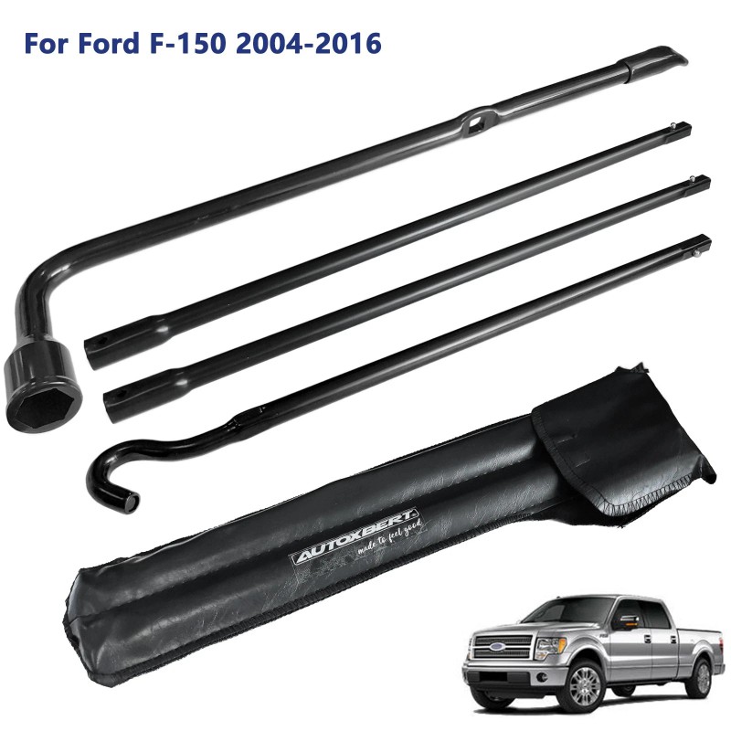 AUTOXBERT Spare Tire Jack Handle Wheel Lug Wrench For 2004~2016