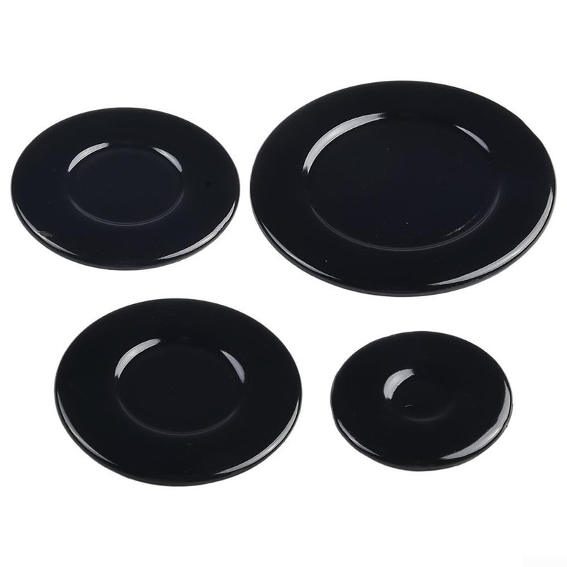 Gas Stove Burner Cap Set of 4 Pack 55mm 75mm
