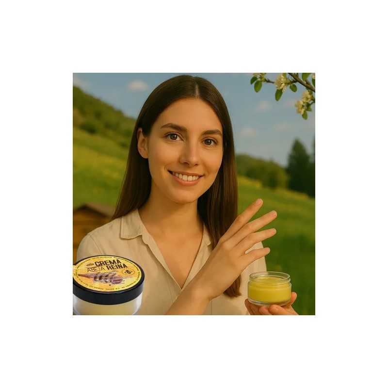 Queen Coffe Crema Para Cara Cera Abeja Reina 60 Gr