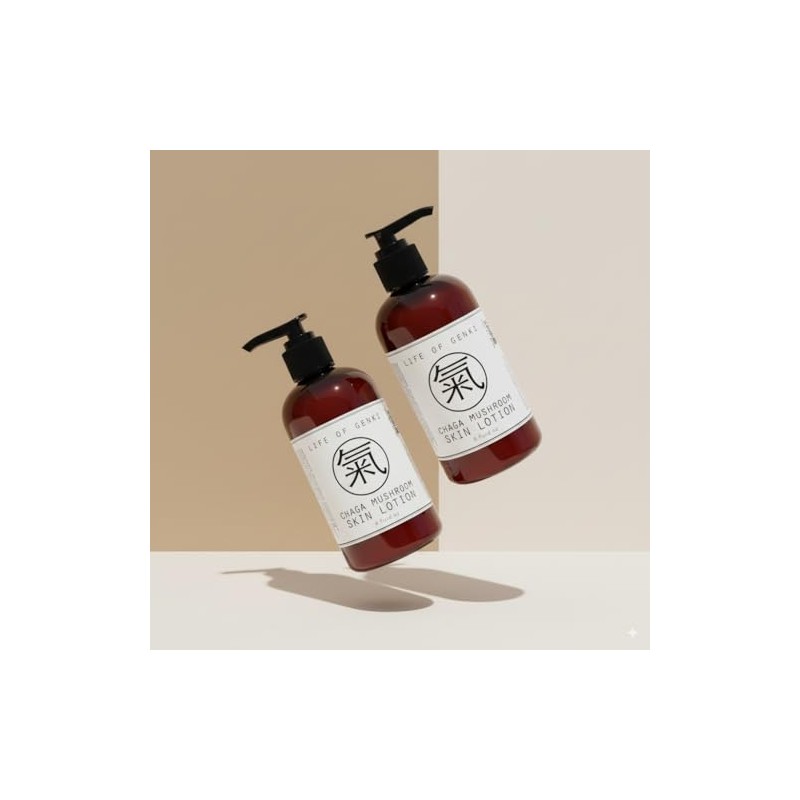 Crema Hidratante Piel Hongo Chaga Totalmente Natural Vegana Hecha Semillas
