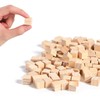 Wooden Cubes, 1/2 inch Small Wood Blocks, 150PCS Unfinished Craft