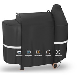 56 inch Grill Cover for Pit Boss 820 850 Deluxe Series 820 Pro, 820D, 820FB, 820PB, Premium Wood Pellet Smoker for Z Grill 700 Smoker Pellet, Heavy Duty and Waterproof Grill Cover Replacement