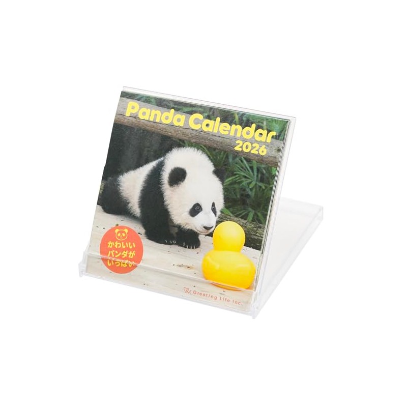 Greeting Life 2026 Calendar Panda FD C-1693-PA
