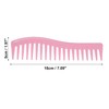 VOCOSTE Wide Tooth Hair Comb Multi-Purpose Tangle Free Plastic Cherry
