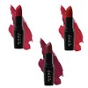 Kit Labial Mate Bissú Tonos Rojos 3 Pzas (Rojo intenso,