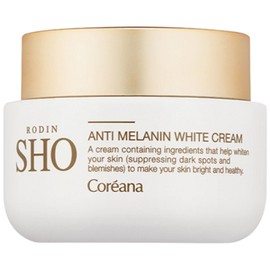 Rodin Koreana Rodin Show Anti-Melanin Whitening Cream Freckle Clearing Cream Niacinamide 5%, 1 ea, 50ml / 로댕 코리아나 로댕쇼 안티 멜라닌 미백크림 기미 순삭 크림 나이아신아마이드 5%, 1개, 50ml